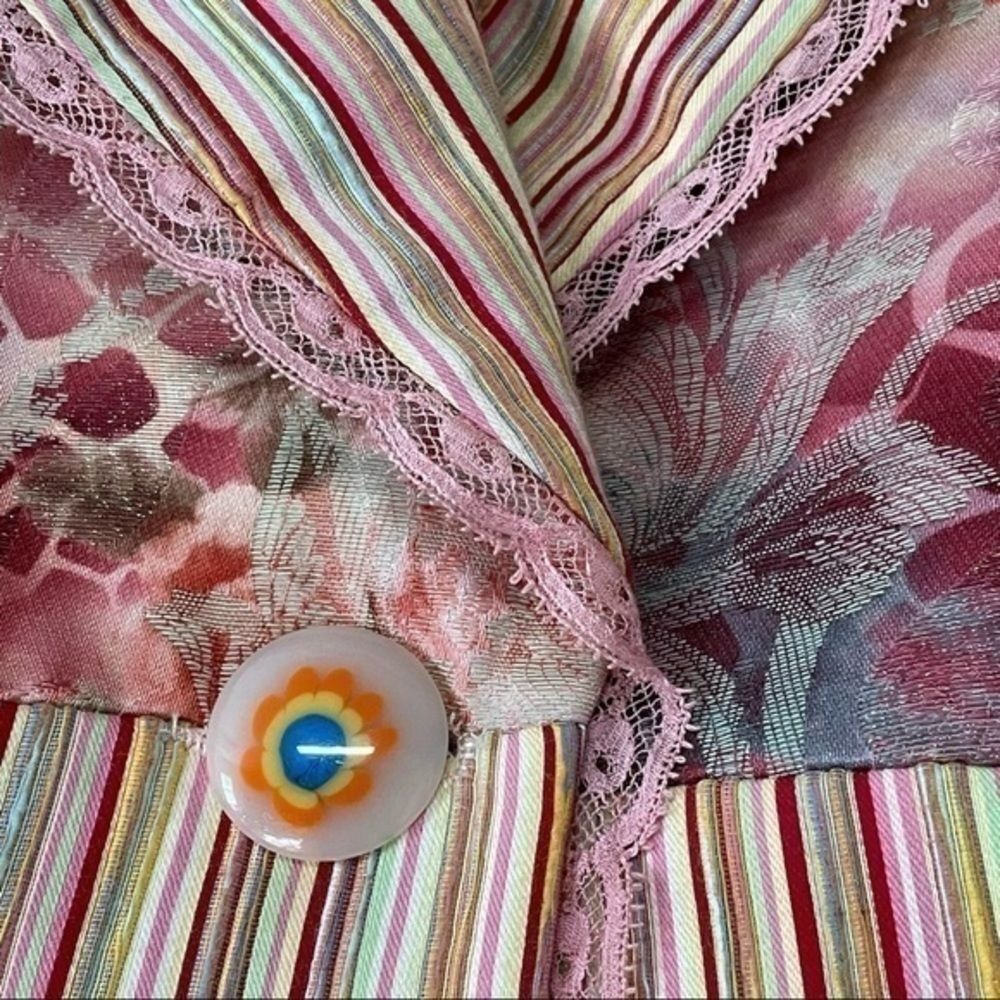 Gorgeous  1980's/90's Terry Paris Skirt Suit! Bold print and color scheme:)‎ - Picture 2 of 14